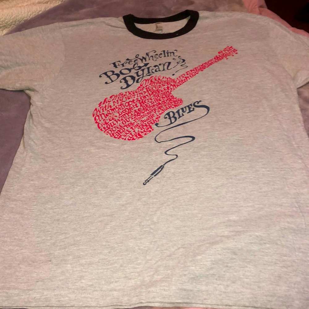 🎼🌟Bob Dylan 2016 Free Wheelin’ Tour T-shirt